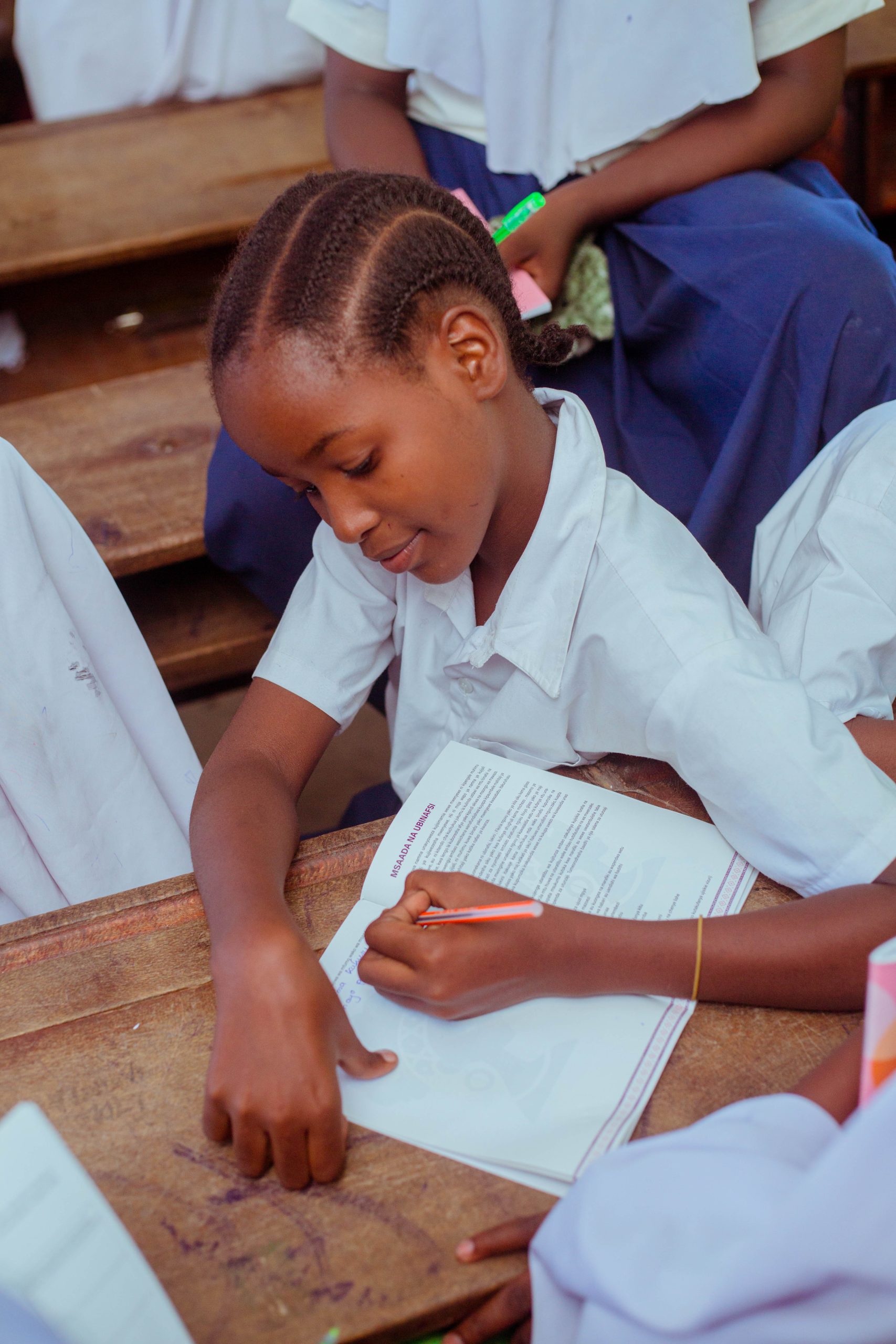 Her Education - 97% of girls report